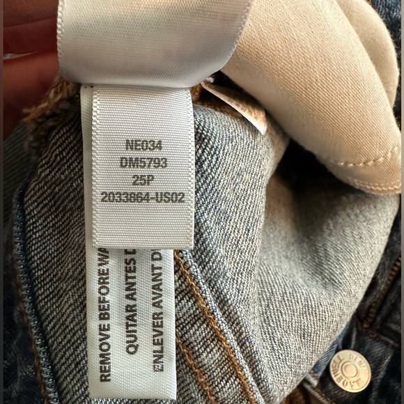 Madewell Petite Perfect Vintage Jean 25P - Picture 11 of 12